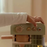 Kép 6/9 - Fa  játék kávéfőző gyerekeknek