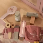 Kép 3/10 - Fa fodrász szett lányoknak