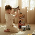 Kép 6/11 - Toronyépítő kocka autókkal