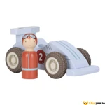 Kép 6/8 - Fa versenyautó pilótával