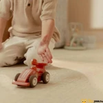 Kép 3/8 - Little Dutch versenyautó fából