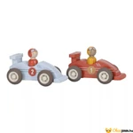 Kép 1/8 - Little Dutch pull-back versenyautó 2 darabos szett