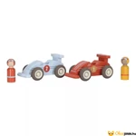 Kép 8/8 - Felhúzható versenyautók fából