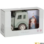 Kép 6/8 - Little Dutch fa traktor