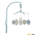 Kép 1/8 - Little Dutch Miffy zenélő kiságyforgó fiús színben