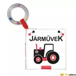 Kép 1/3 - Kontrasztos babakönyv - járművek