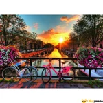 Kép 2/2 - 1000 darabos Ravensburger Amszterdam puzzle