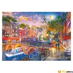 Kép 2/2 - 1000 darabos Amszterdam Ravensburger puzzle