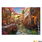 Kép 2/2 - 1000 darabos Velencei Ravensburger puzzle