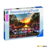 Kép 1/2 - Amszterdami bicikli túra 1000 db-os Ravensburger puzzle