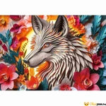 Kép 2/2 - 1000 darabos farkas puzzle