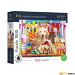 Kép 1/4 - Kutyás Trefl puzzle 1000 db-os