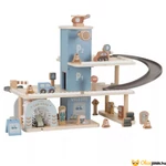 Kép 1/2 - Fa parkolóház lifttel