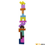 Kép 5/6 - katamino family 3 dimenziós torony építő egyensúly ügyességi játék óvodásoknak társasjáték