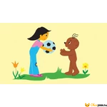 Kép 1/3 - Boribon focizik diafilm