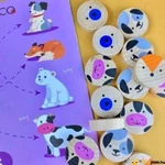 Kép 2/4 - Állatos sudoku logikai fejlesztőjáték