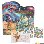 Kép 2/2 - Dino world dínós színező és matricázó