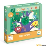 Kép 1/4 - Djeco Keress és pörgess fejlesztőjáték - böngésző játék Állatok