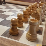 Kép 4/5 - Engelhart sakk készlet 26x26 cm