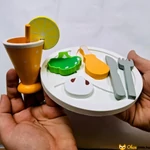 Kép 3/5 - Ételek fából szerepjátékozáshoz