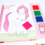 Kép 2/3 - Princess Mimi ujjfestő kreatív könyv