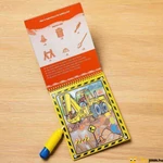 Kép 2/2 - Járműves vizes kifestő - Water Wow