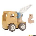 Kép 2/6 - Játék daruskocsi fából Little Dutch