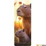 Kép 1/4 - 3D kapibara könyvjelző