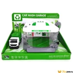 Kép 1/2 - Kukáskocsi autómosó, fém autóval