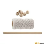 Kép 2/3 - Makramé készítő szett tartalma