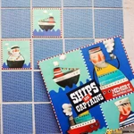 Kép 3/3 - Marbushka Hajók és kapitányok memóriajáték