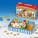 Kép 4/4 - Mindent a helyére társasjáték elemei