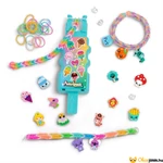Kép 2/3 - Rainbow loom Loomi pals gumikarkötő készítő szett
