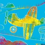 Kép 2/2 - Repülős karckép könyv A6 méret