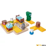 Kép 4/5 - Smart Games A farkas &amp; a 7 kecskegida logikai játék elemei