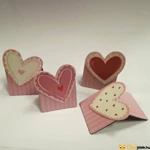 Kép 2/2 - Mágneses szív könyvjelzők csomagban