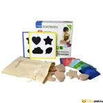 Kép 3/4 - Formatapintó szenzoros játék fából