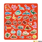 Kép 5/5 - Dinoszauruszos zselés matricák