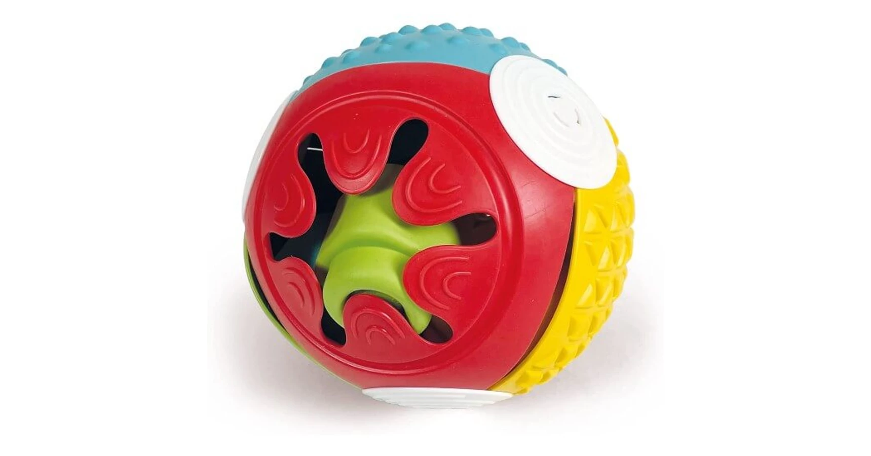 Clemmy puha labda 5 db építőkockával