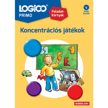 Logico Primo feladatlapok - Koncentrációs játékok 3228 4+ 
