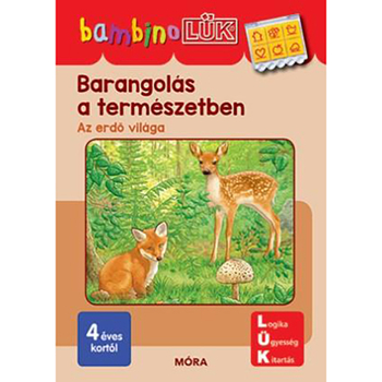 Barangolás a természetben -Az erdő világa - Lük Bambino füzet LDI-139 
