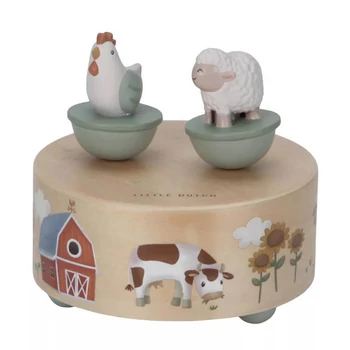 Little Dutch Zenedoboz forgó figurákkal