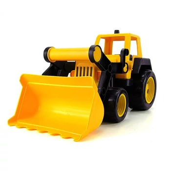 Traktor markolókanállal