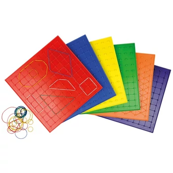 Geoboard játéktábla - zöld