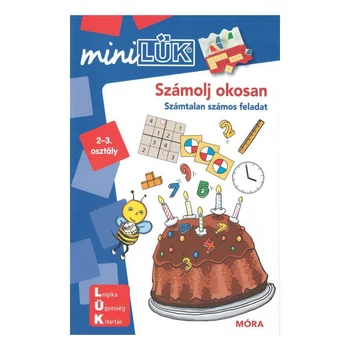 Számolj okosan - Számtalan számos feladat 2-3. osztály - miniLÜK könyv borítója