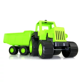 Pietro játék traktor utánfutóval 68cm - zöld