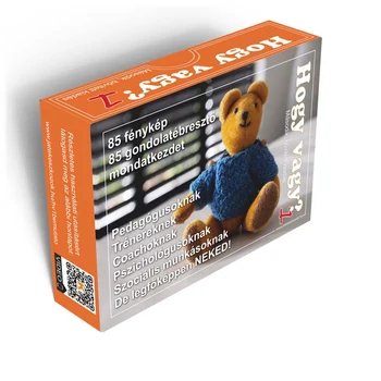 Hogy vagy1? kártya készlet doboza pedagógusoknak, trénereknek, coachoknak és pszichológusoknak.