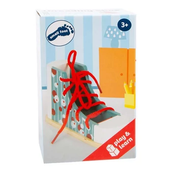 Dobozsérült cipőfűzős játék