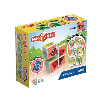 Geomag Magicube mágneses mesekocka katicás játék doboza