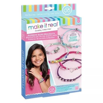 Make It Real Bájos karkötők - Zsinórfonás szikrázó gyöngyökkel 